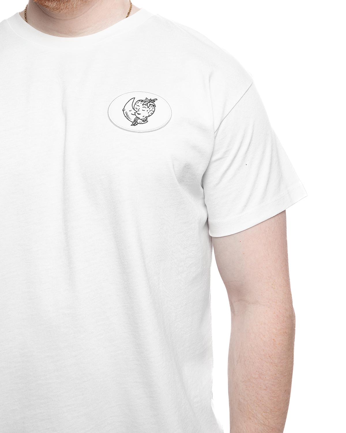 Unisex Alastair Mckimm Workwear T-Shirt Knit White