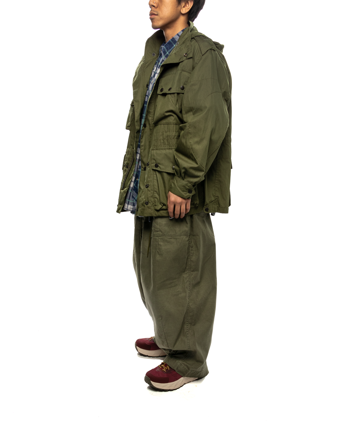 Field Coat - C/N Oxford Cloth Olive