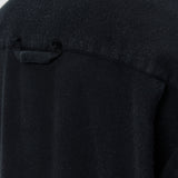 Gambler Shirt Black Fuzz Tencel