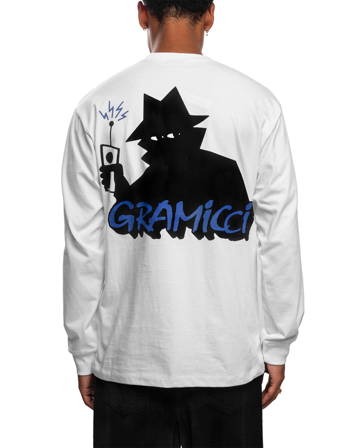 Real Bad Man + Gramicci Dude L/S Tee 'White' – Limited Edt