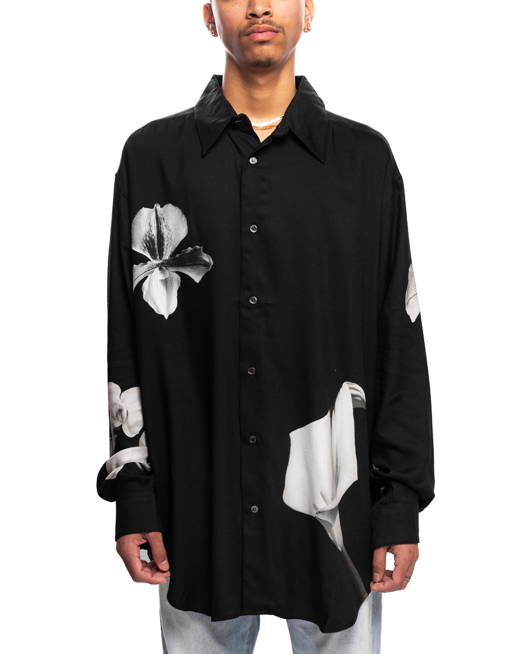 Unisex HFD x Mapplethorpe Shirt Woven Black