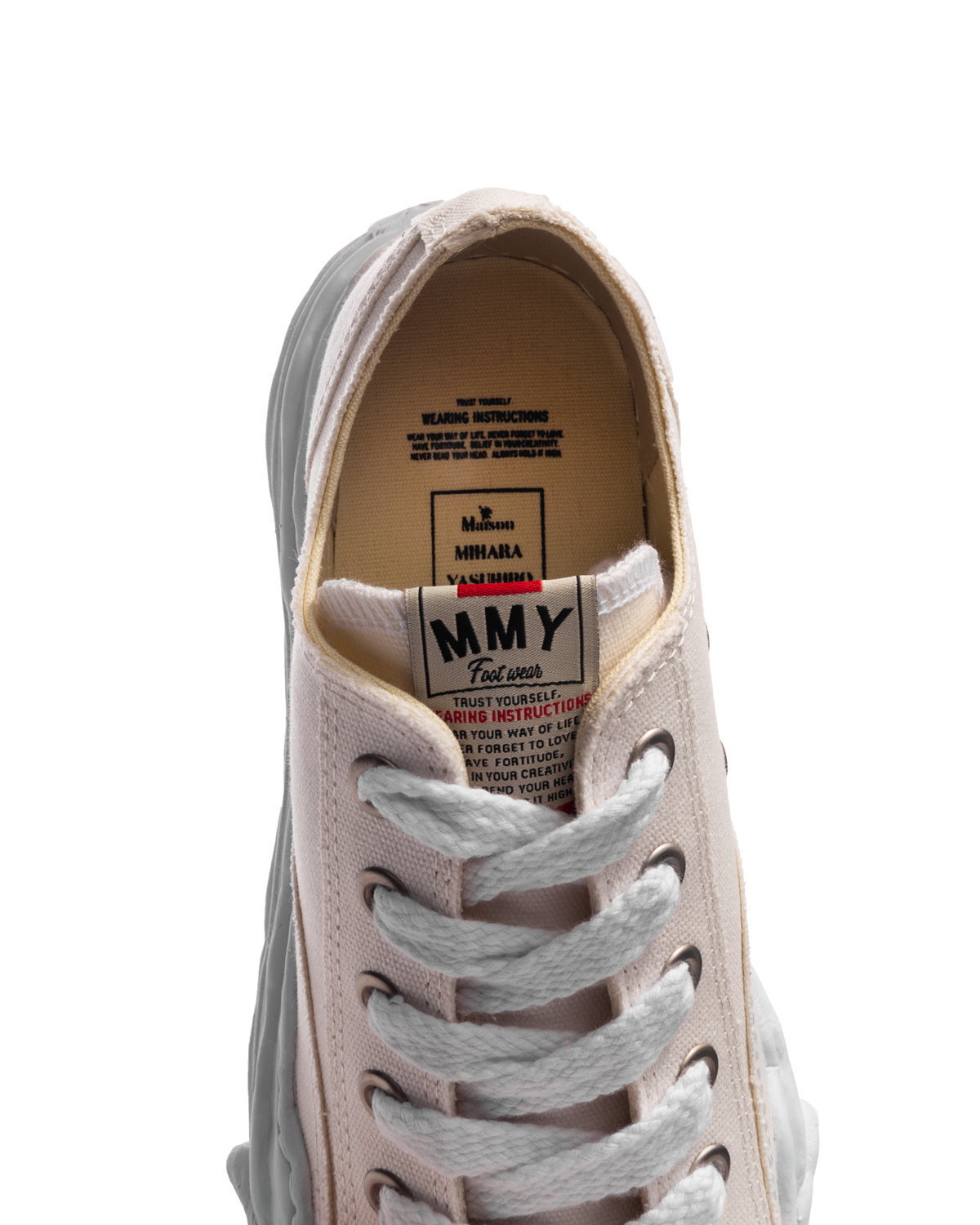 Hank Low Original Sole White Canvas