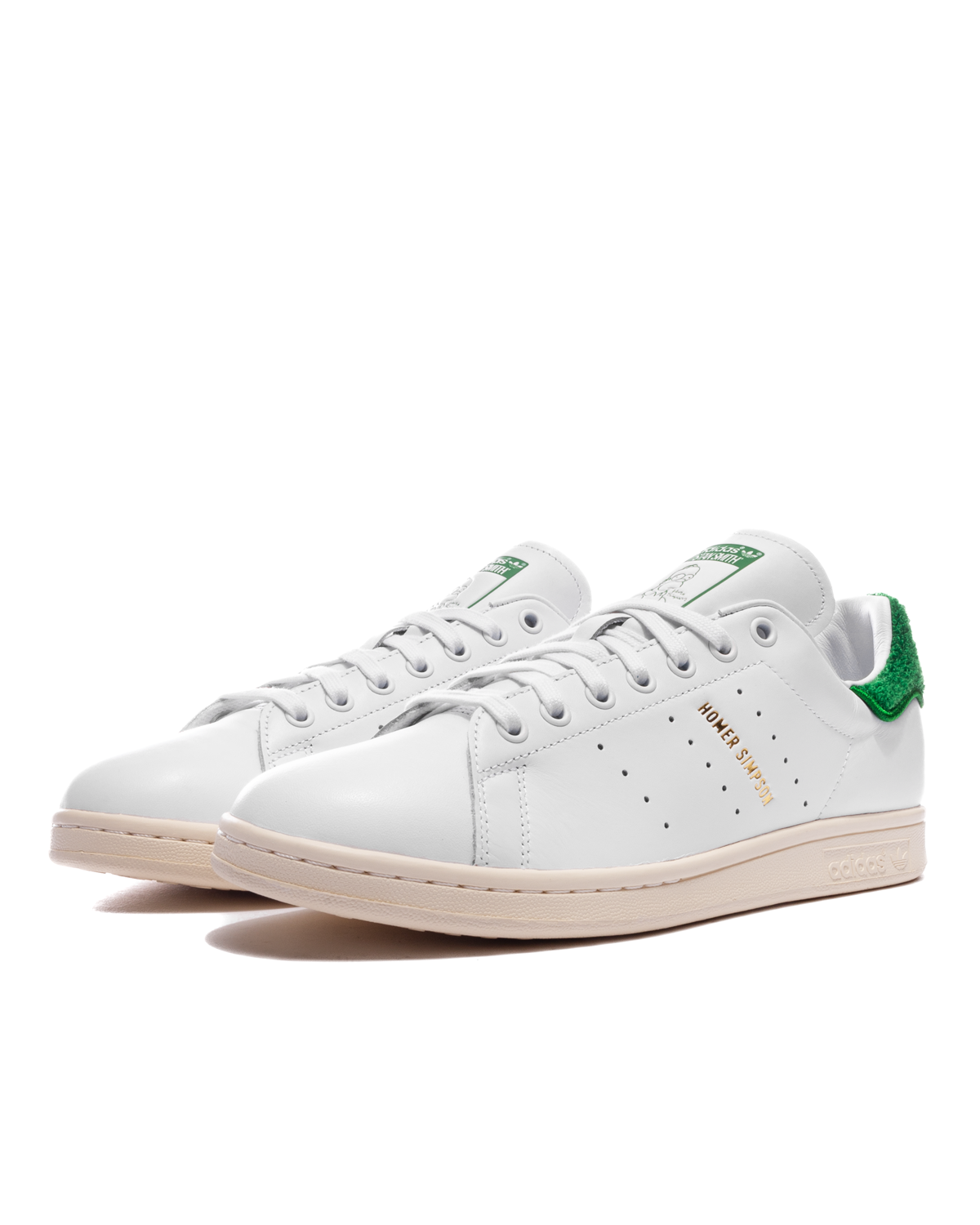 Homer Simpson x Stan Smith White/Green/Cream