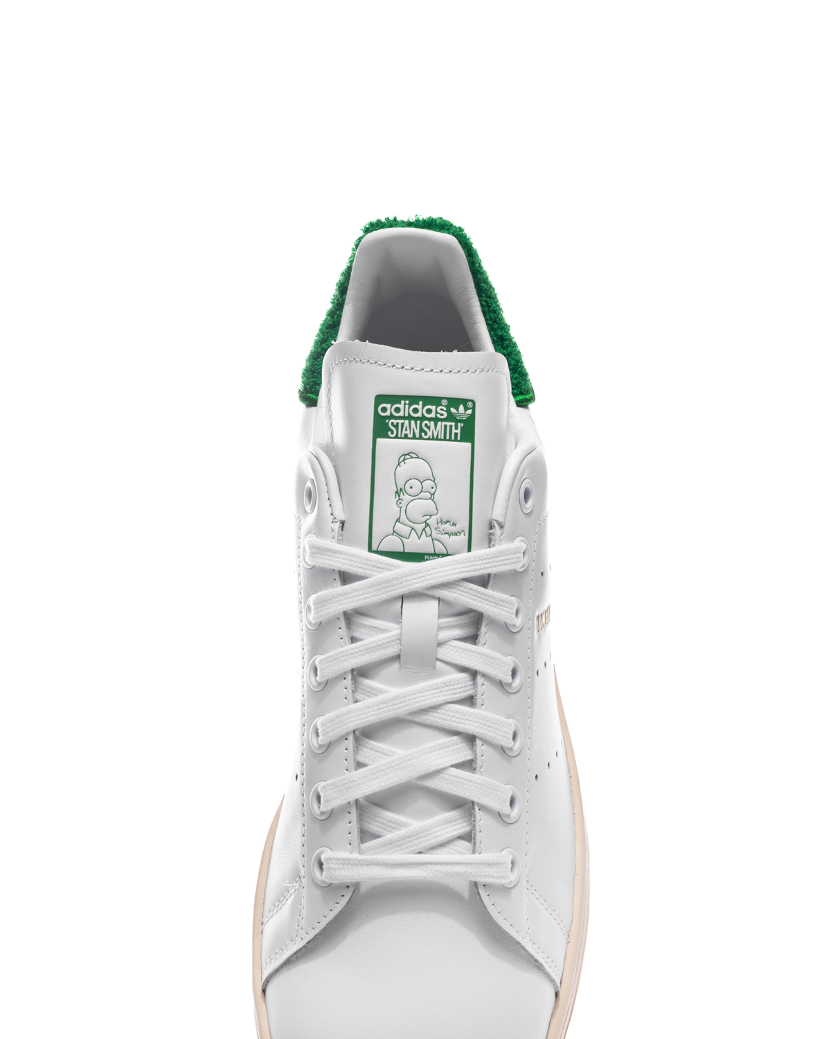 Homer Simpson x Stan Smith White/Green/Cream