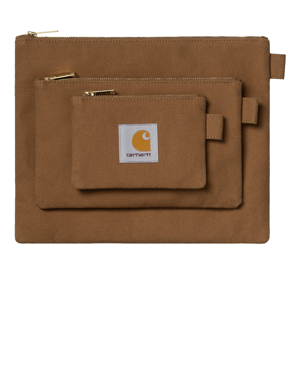 Canvas Pouch Set Hamilton Brown