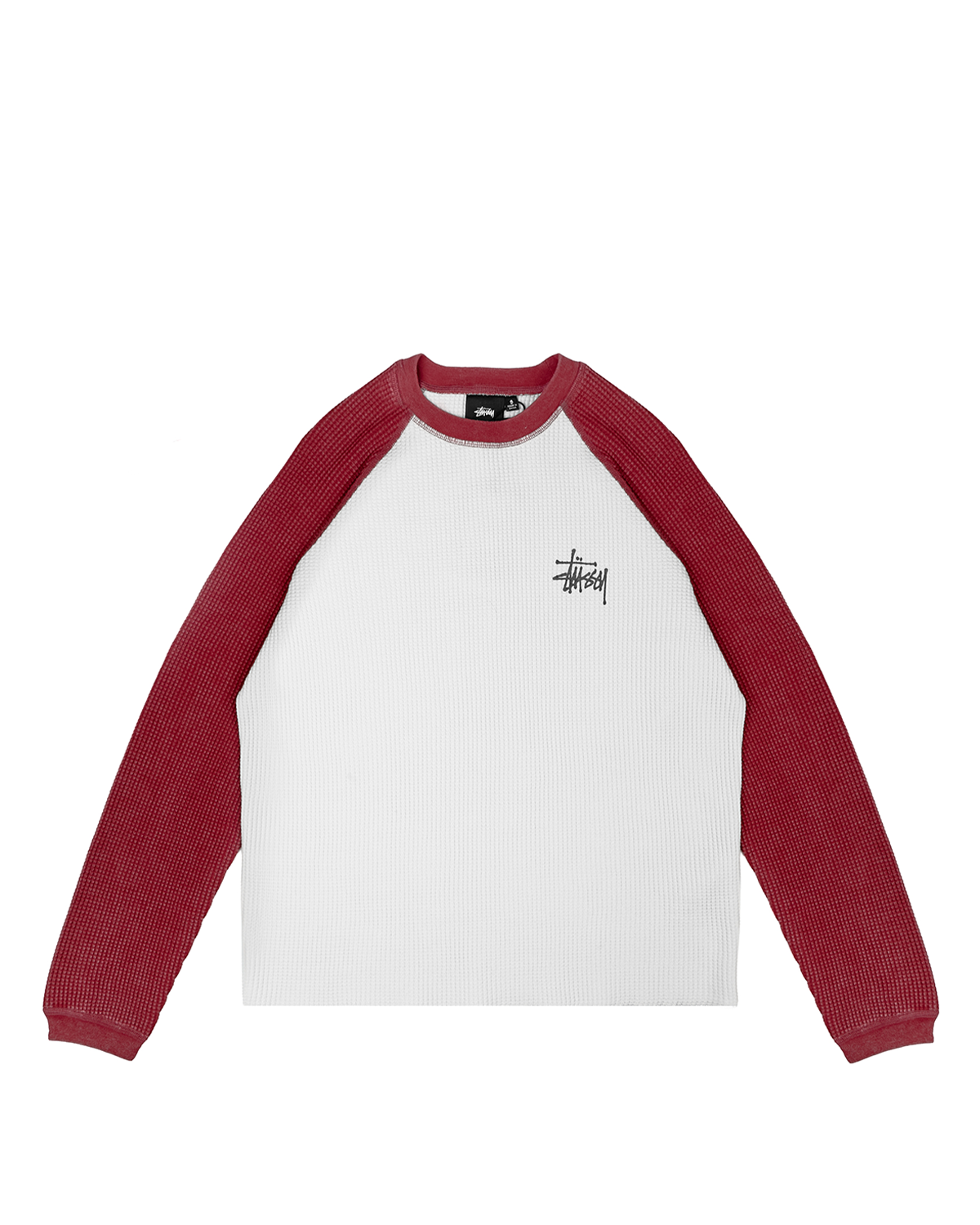 Raglan Thermal 2 Tone Off White
