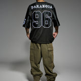 Paranoia Football Jersey Black