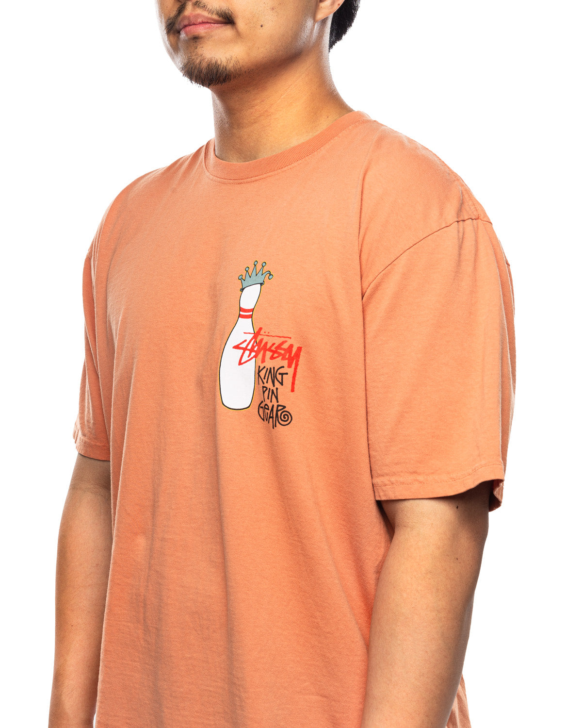 Kingpin Pigment Dyed Tee Rust