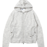 Knit Hoodie Ash Gray