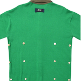 Knit Polo Green