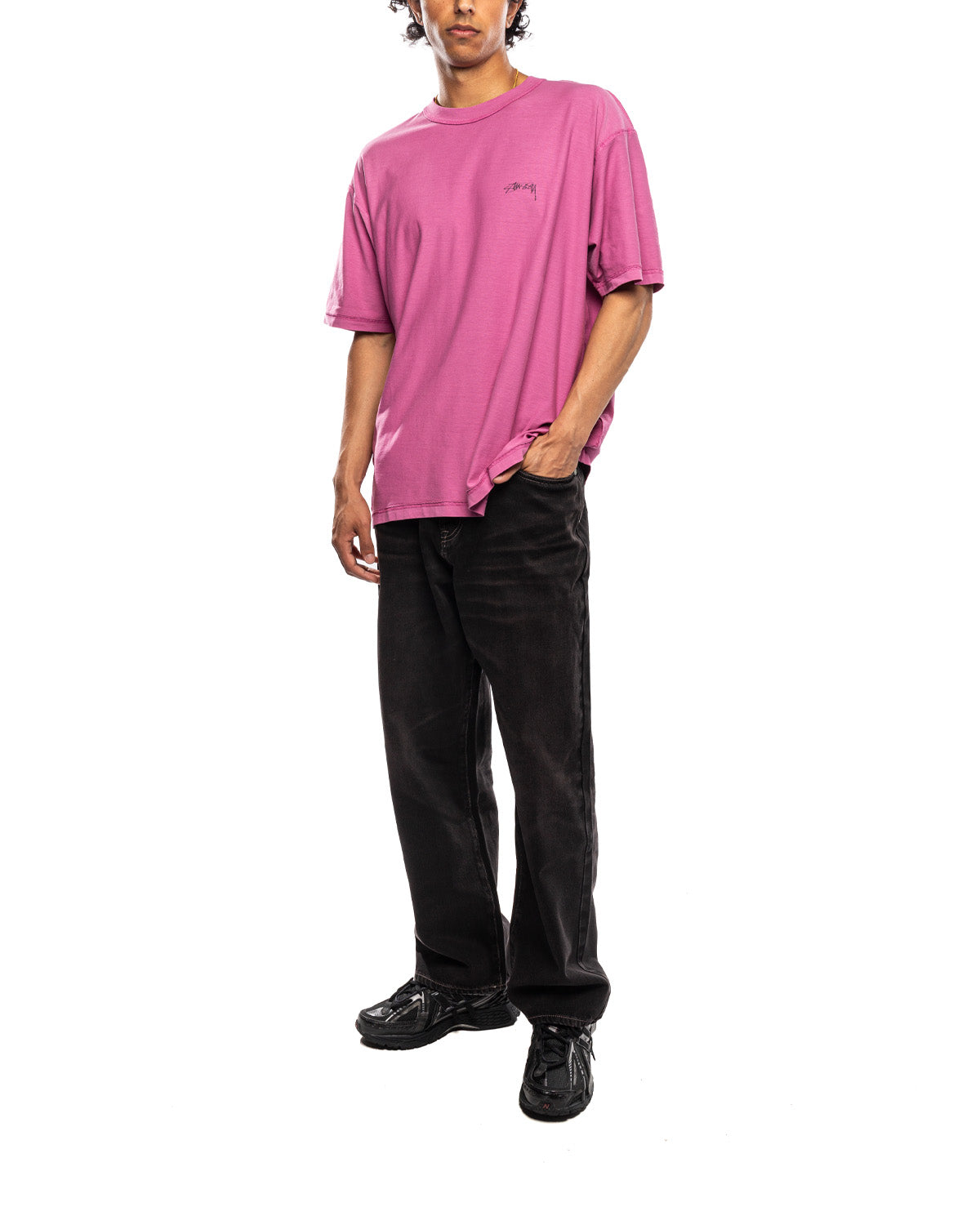 Lazy SS Tee Magenta