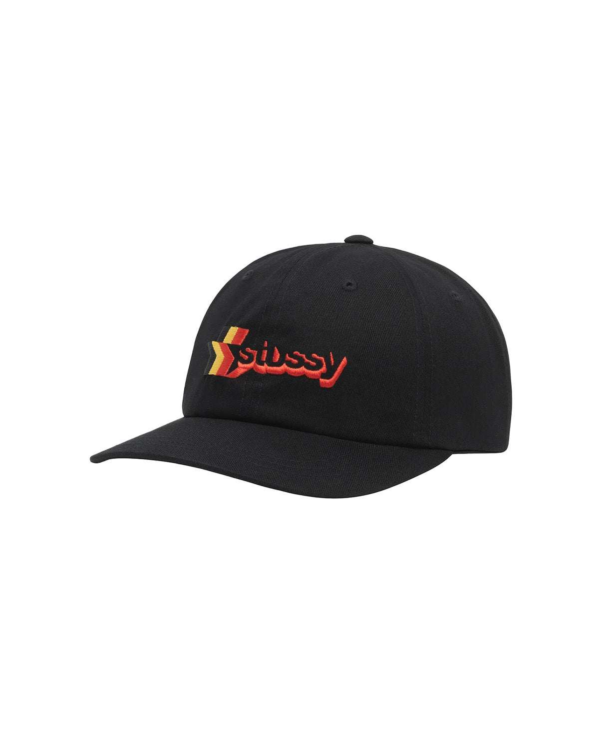 3 Star Low Pro Strapback Cap 'Black'