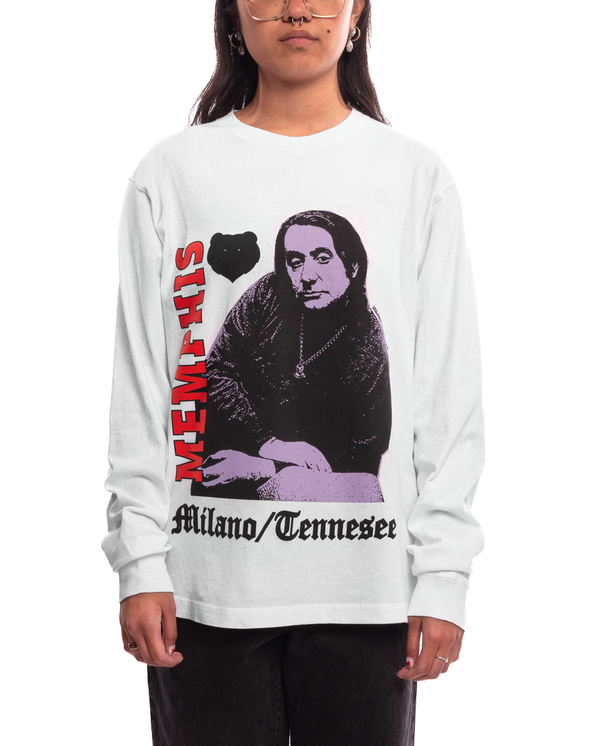 Milano/Tennessee Long Sleeve T-Shirt White
