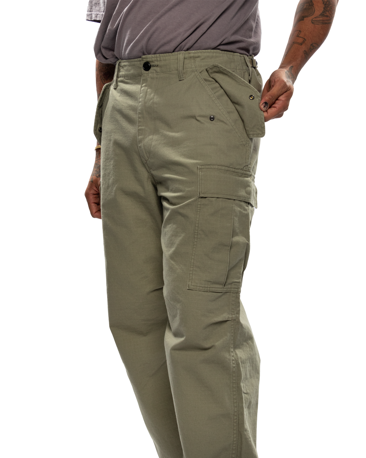 Military Cargo Pant Ripstop Olive