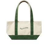 Mini Wordmark Small Boat Tote Forest
