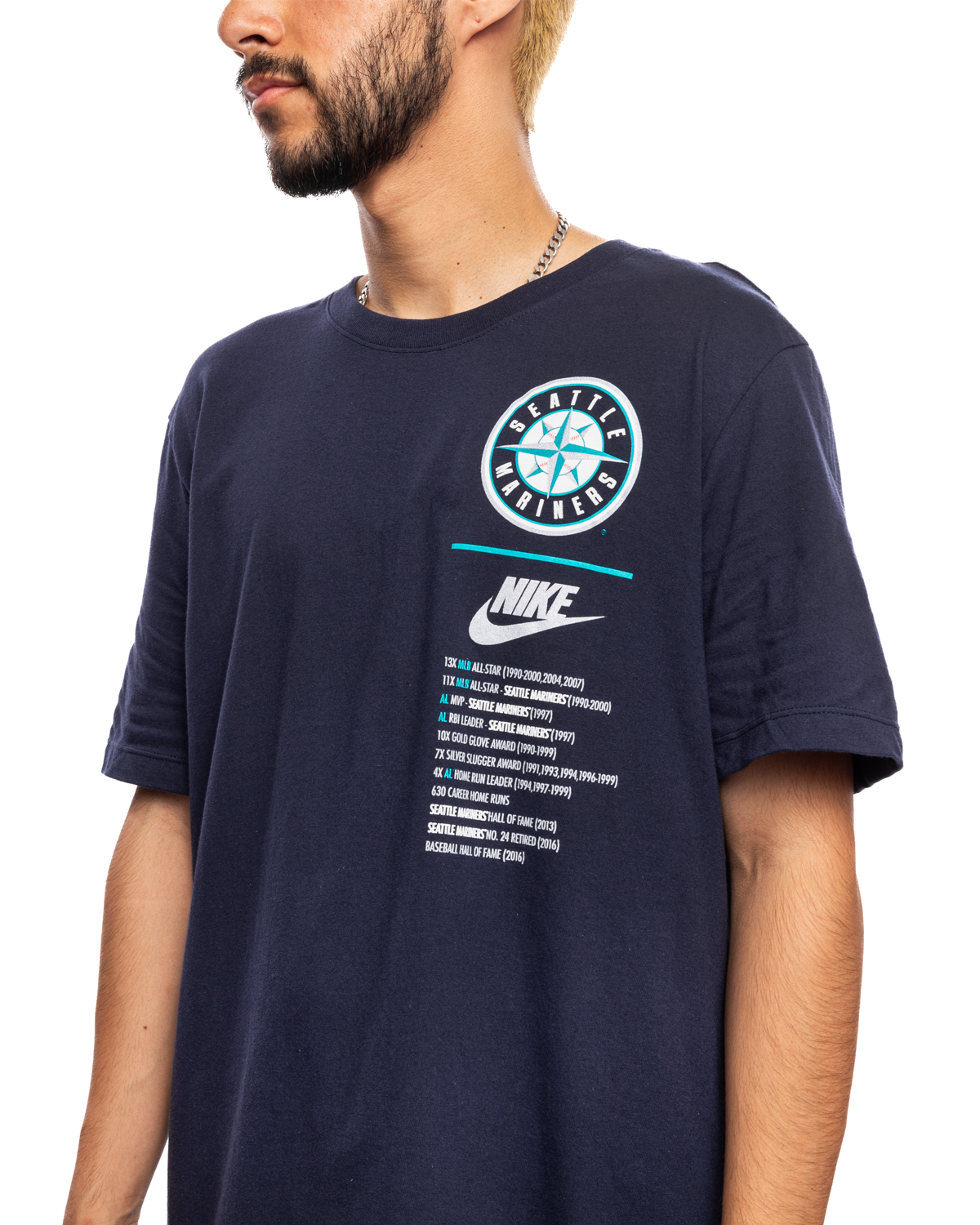 2016 Nike Seattle Mariners Ken Griffey Jr Hall of Fame T-shirt