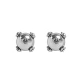 Not Fragment Earrings Silver