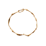 ONDA Anklet - Gold Plated Bronze
