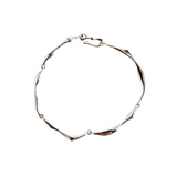 ONDA Anklet - Sterling Silver