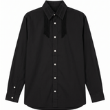 Oxford Shirt Tonal Black