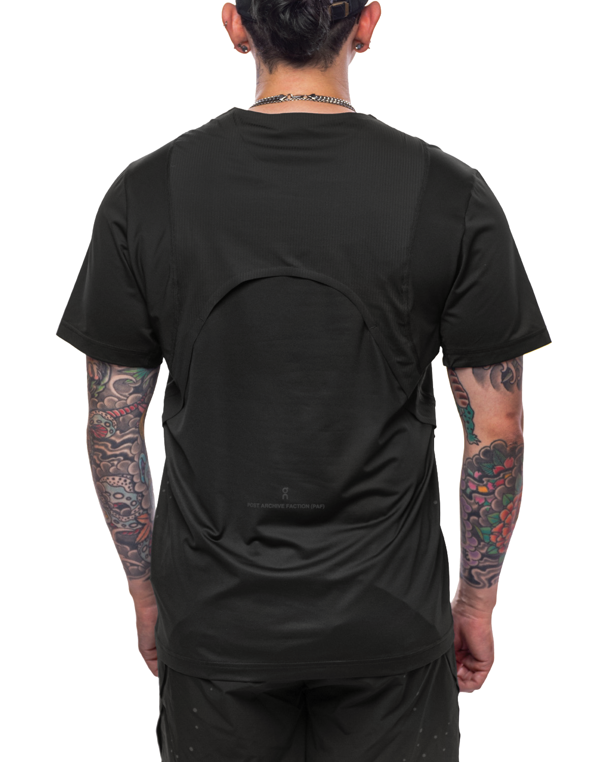 POST ARCHIVE FACTION (PAF) x Running T-Shirt Black