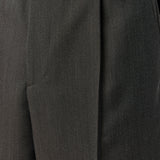 Patch Trousers Taupe Wool Twill