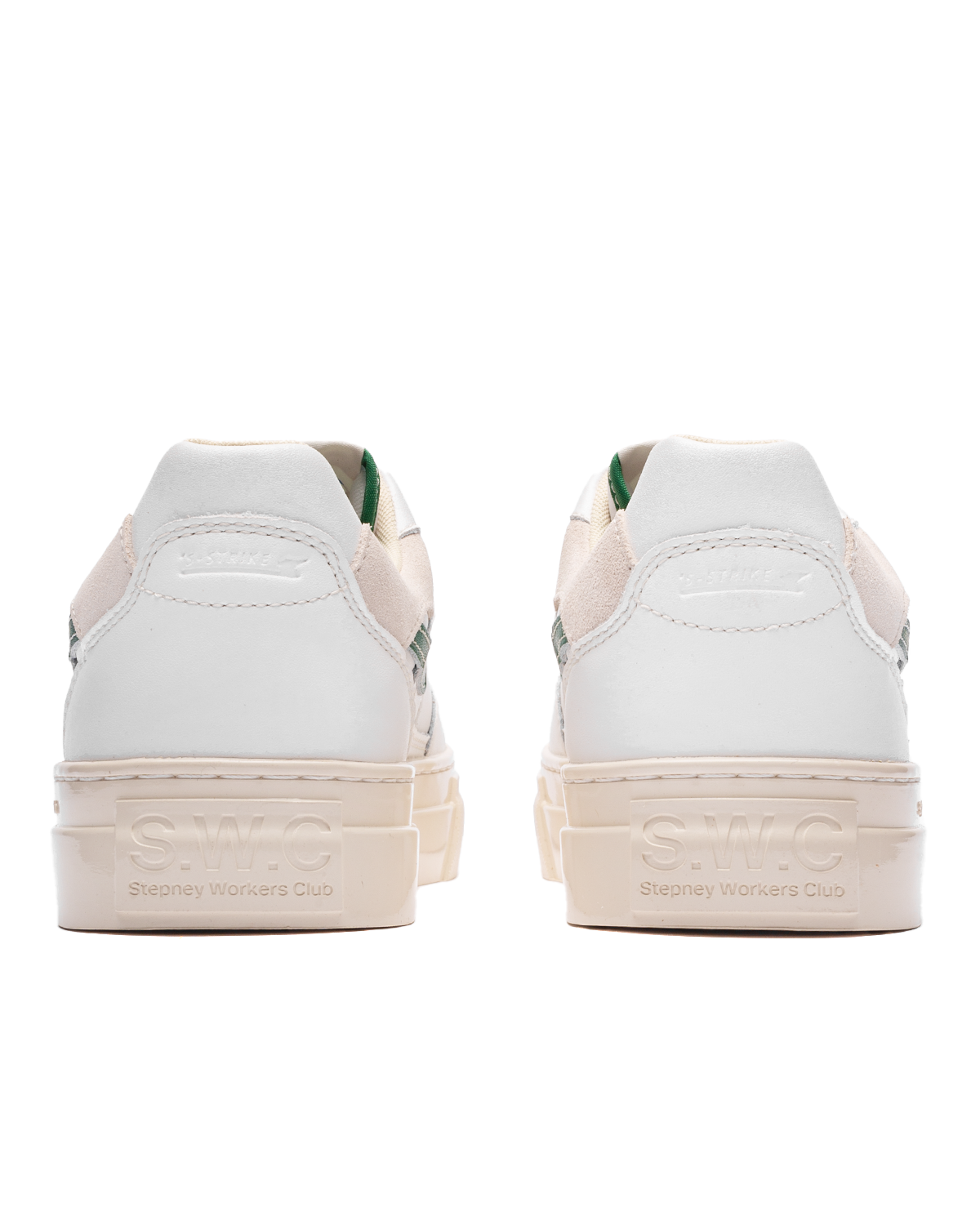 Pearl S-Strike Leather White-Green