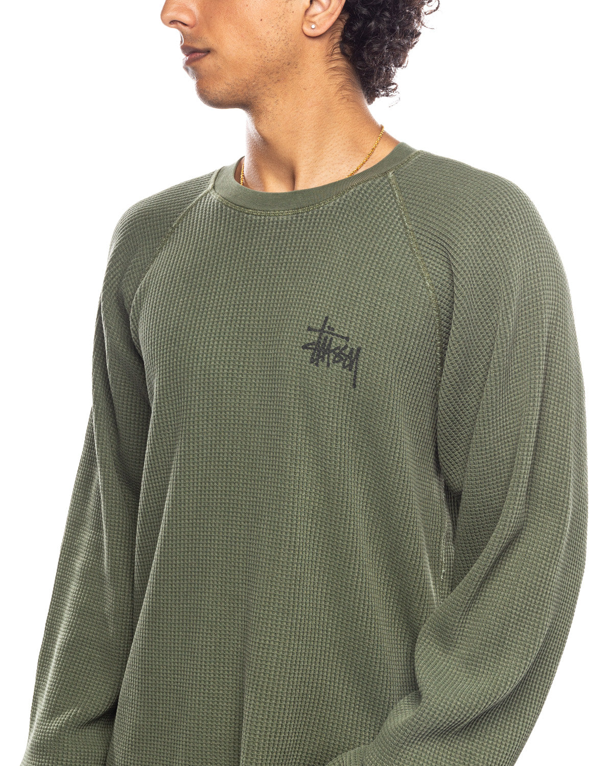 Raglan Thermal Basic Stock Pine