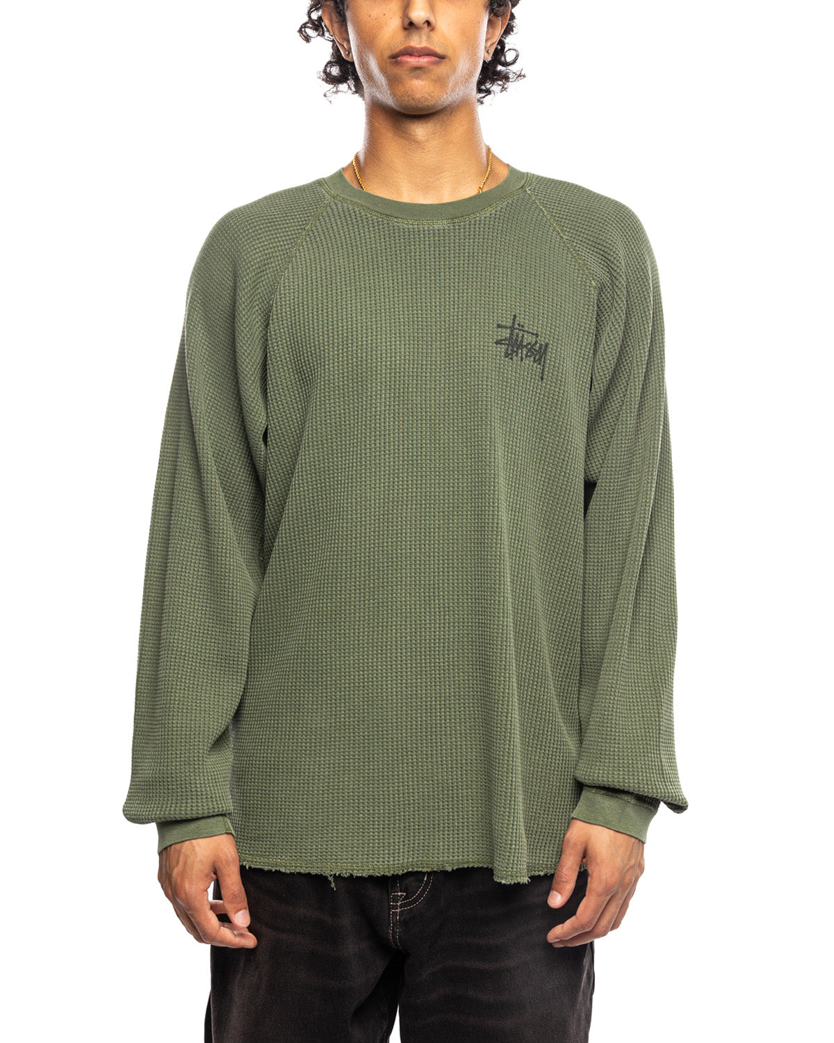 Raglan Thermal Basic Stock Pine