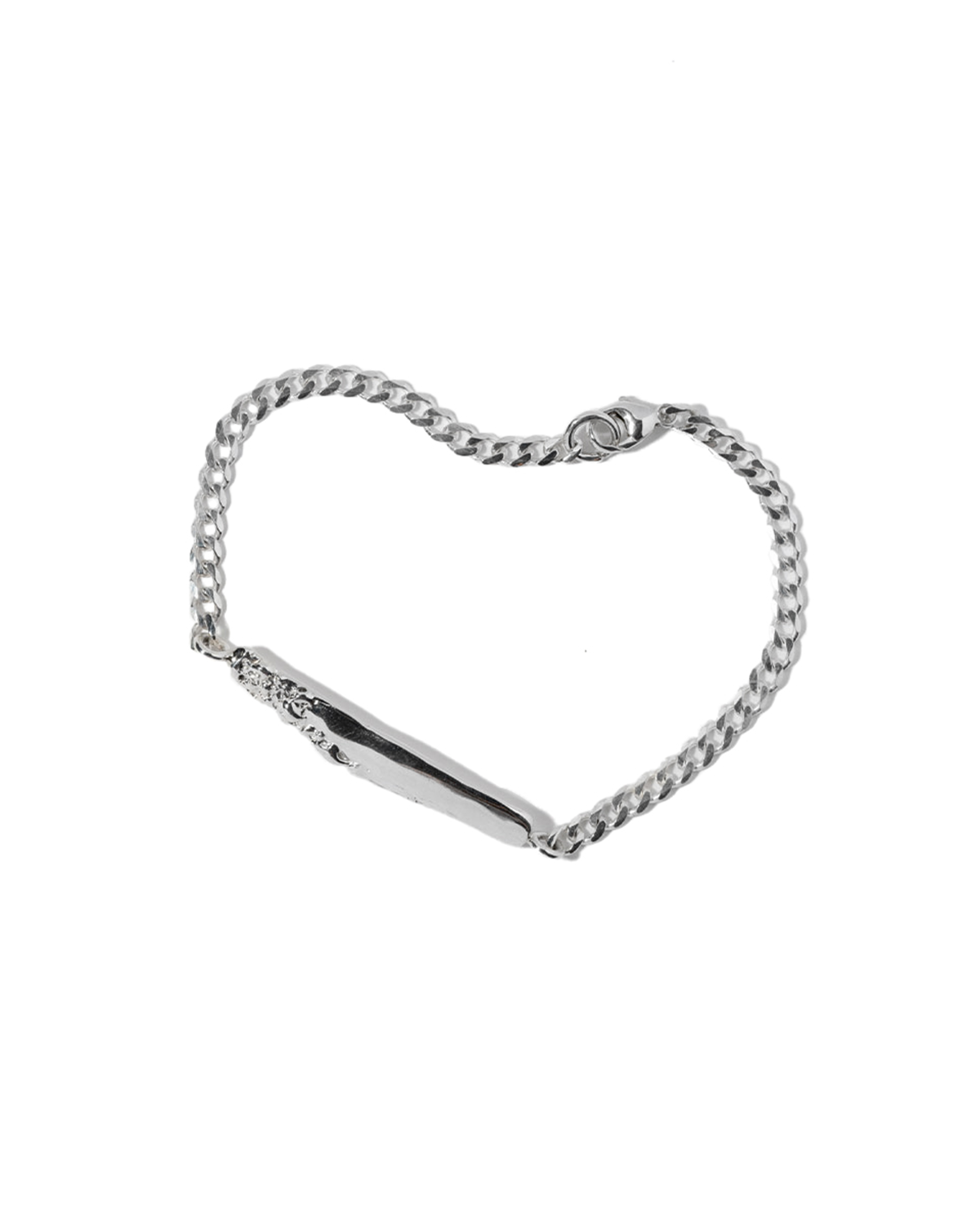 ROCA ID Bracelet Silver 7"