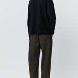 Reverse Rib Sweater Black