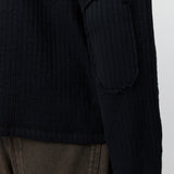 Reverse Rib Sweater Black