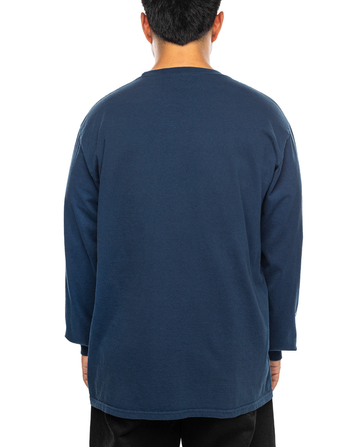 Foils Pigment Dyed LS Tee Navy