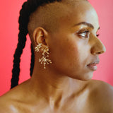 SPORA Ear Cuff - Gold Plated Bronze