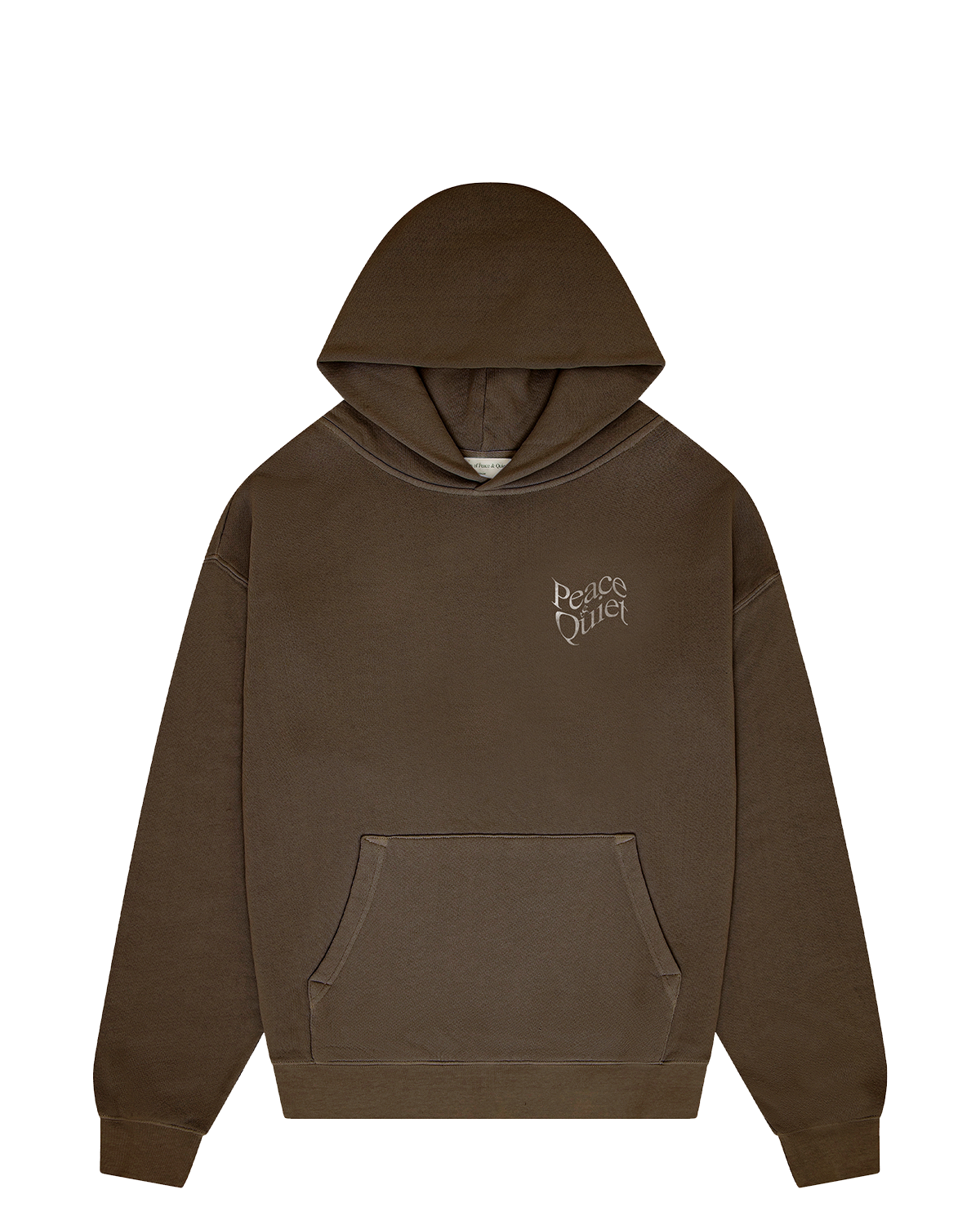 Warped Hoodie Coffee