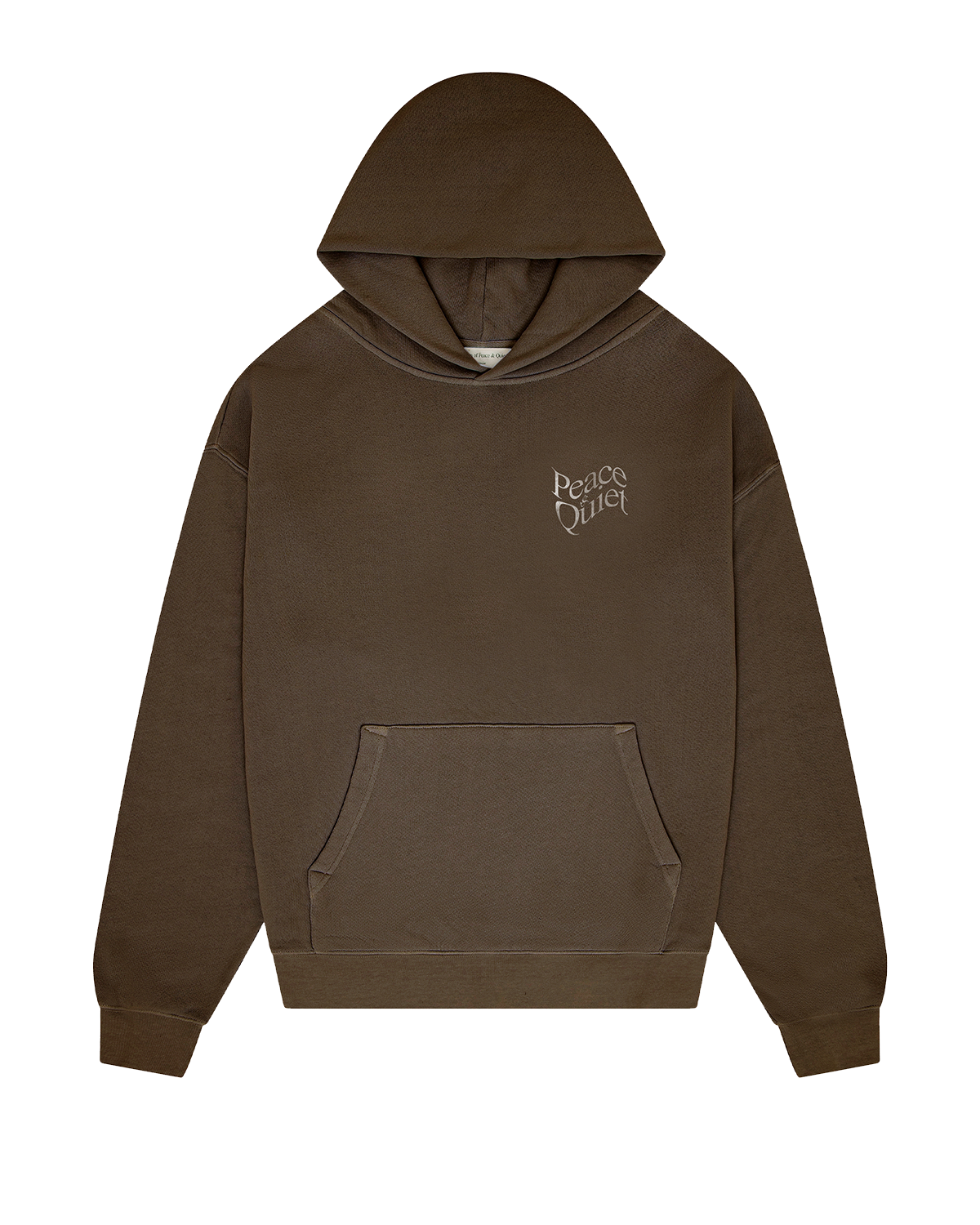 Warped Hoodie Coffee