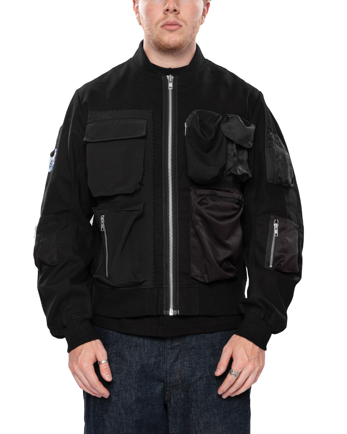 Recycling Work Jacket Black