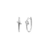 Spinous Earrings Silver