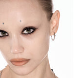 Spinous Earrings Silver