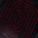 Straight Leg Denim Washed Black