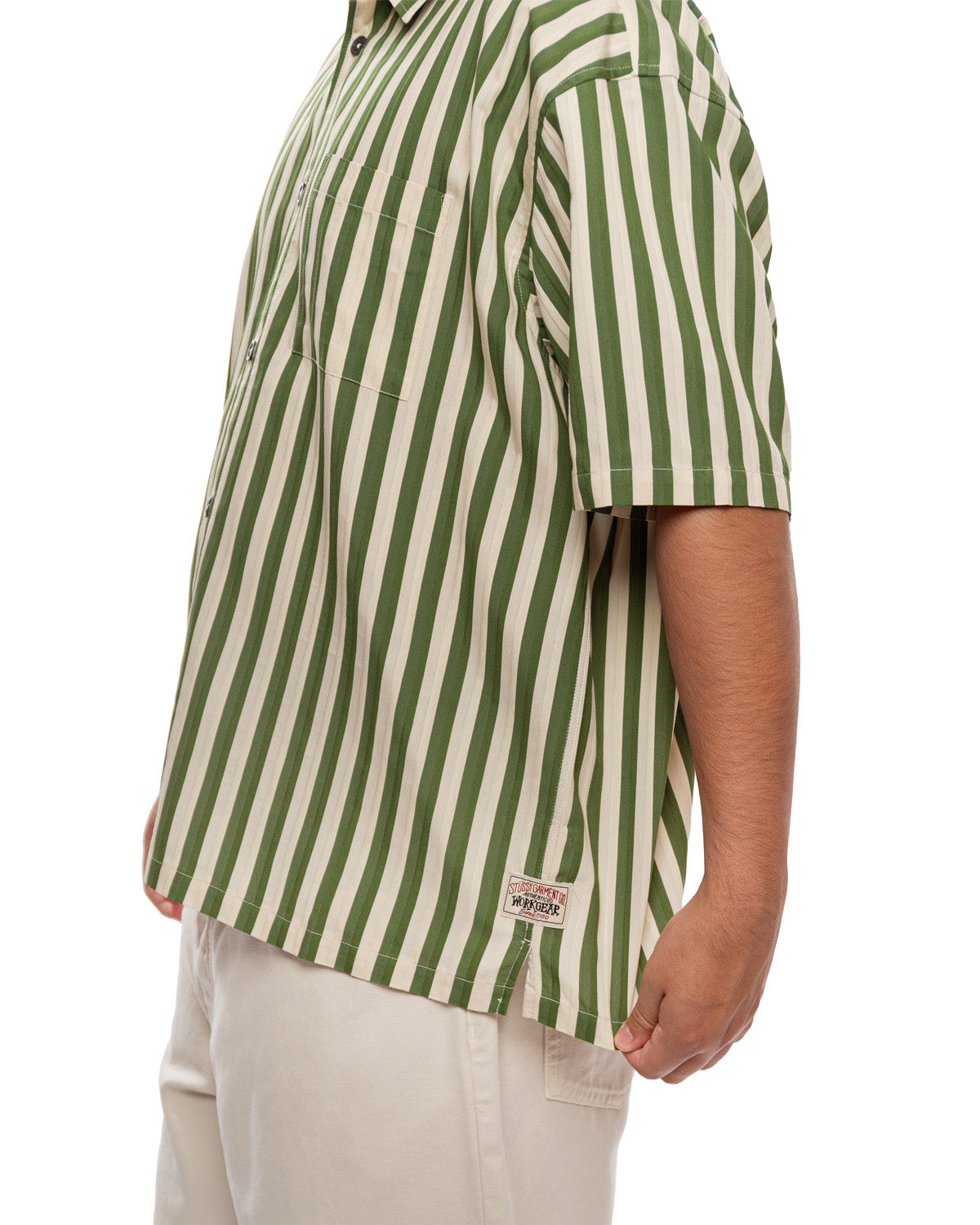 Stussy Flat Bottom Stripe Shirt 