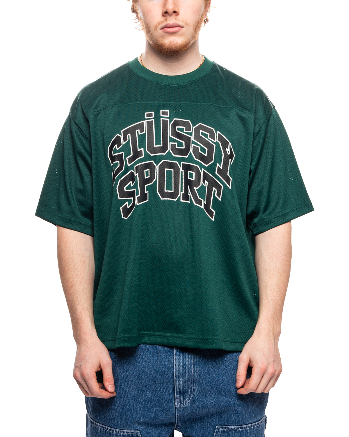 Sport Mesh Football Jersey Green