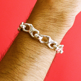 TAB LINK Bracelet - Sterling Silver
