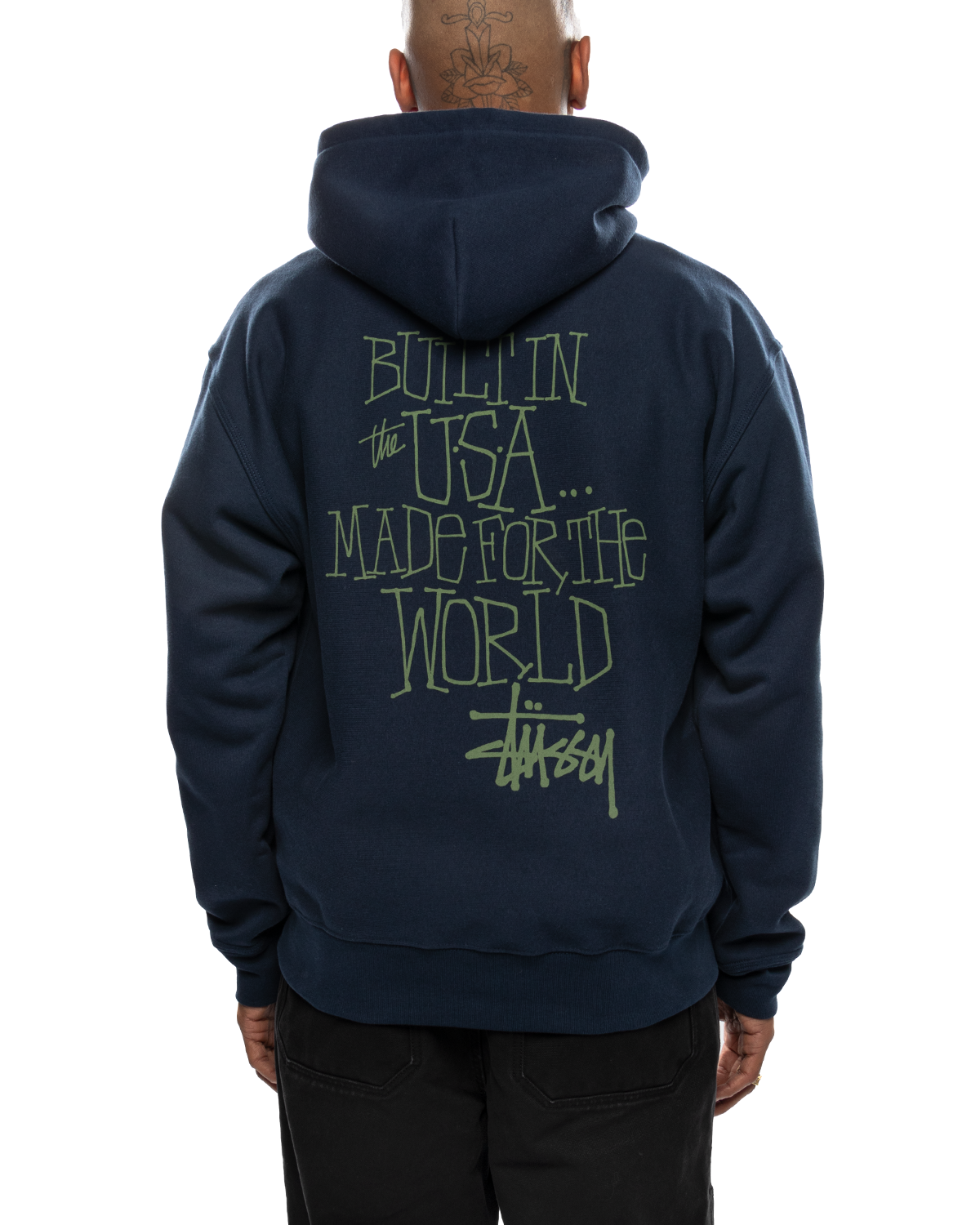 Built In USA Hoodie Navy