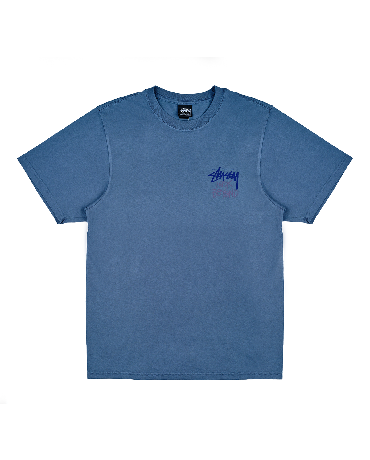 Look Beyond Pigment Dyed Tee Navy