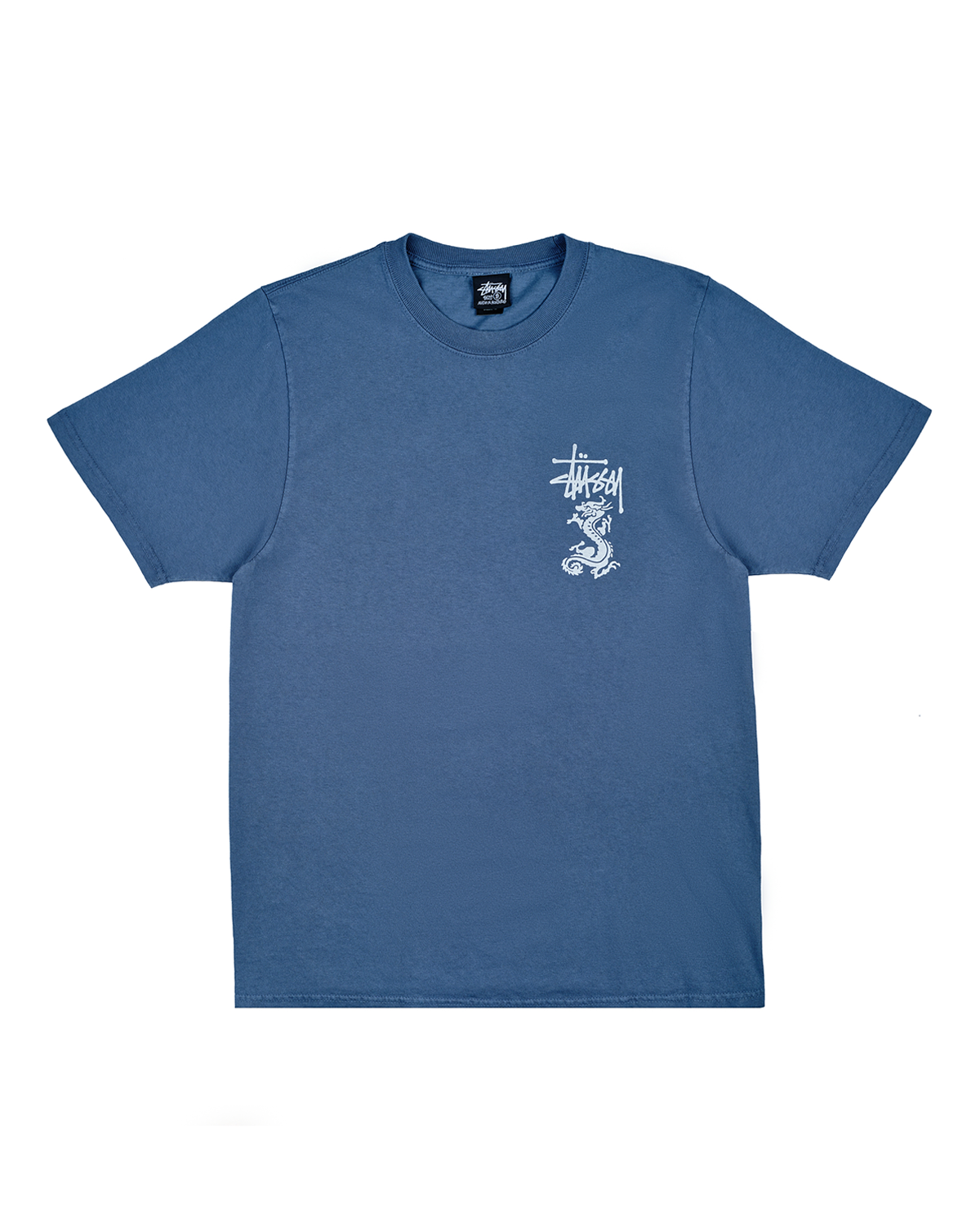 Double Dragon Pigment Dyed Tee Navy