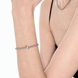 Vertebra Cell Bracelet Grey