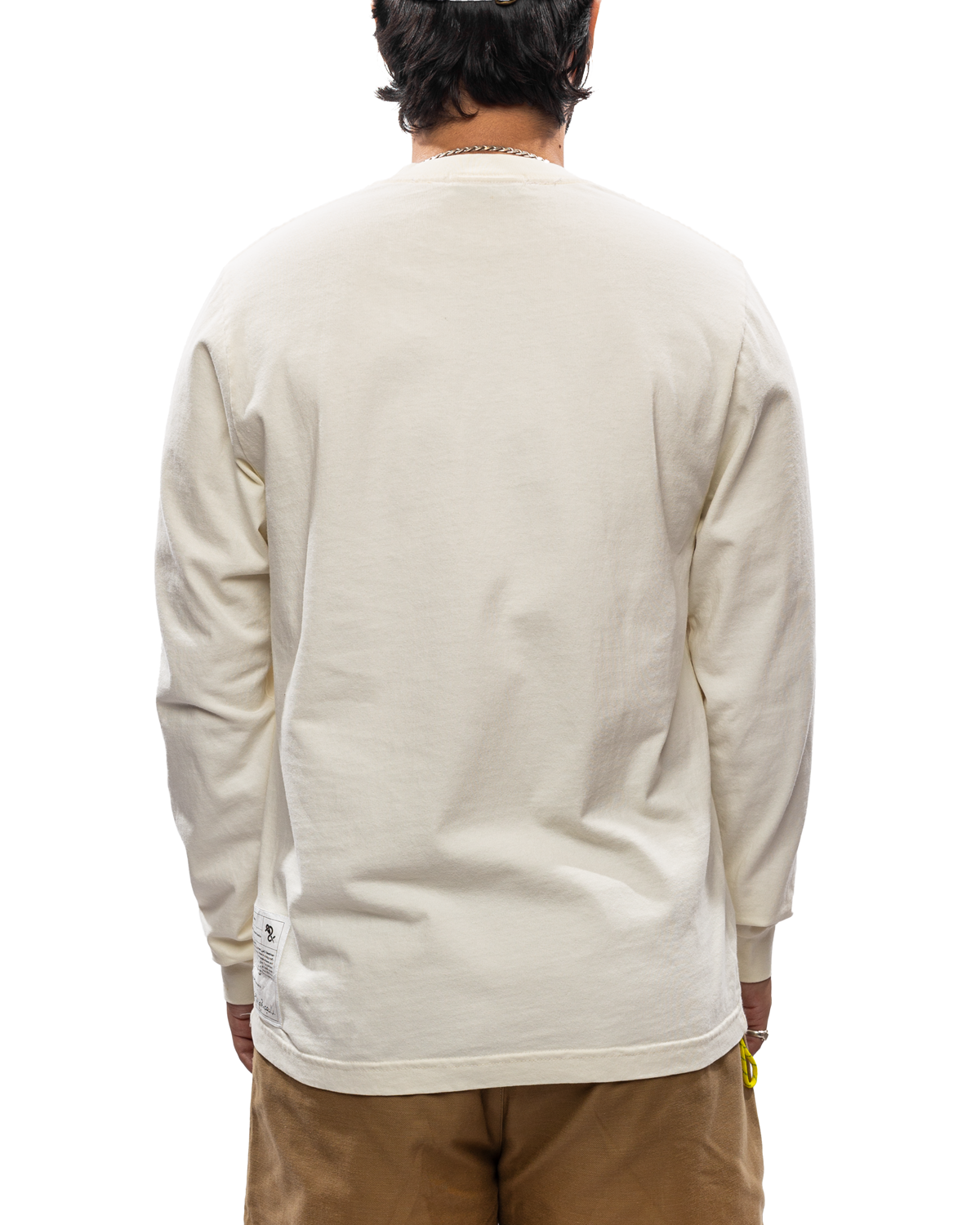 Western Hydrodynamic Research x Mawj Logo Long Sleeve Shirt White