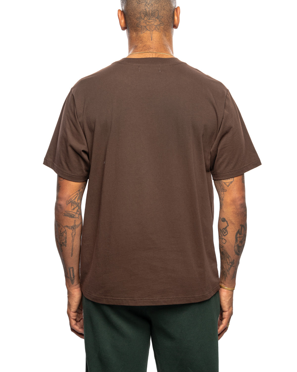 Wordmark T-Shirt Brown