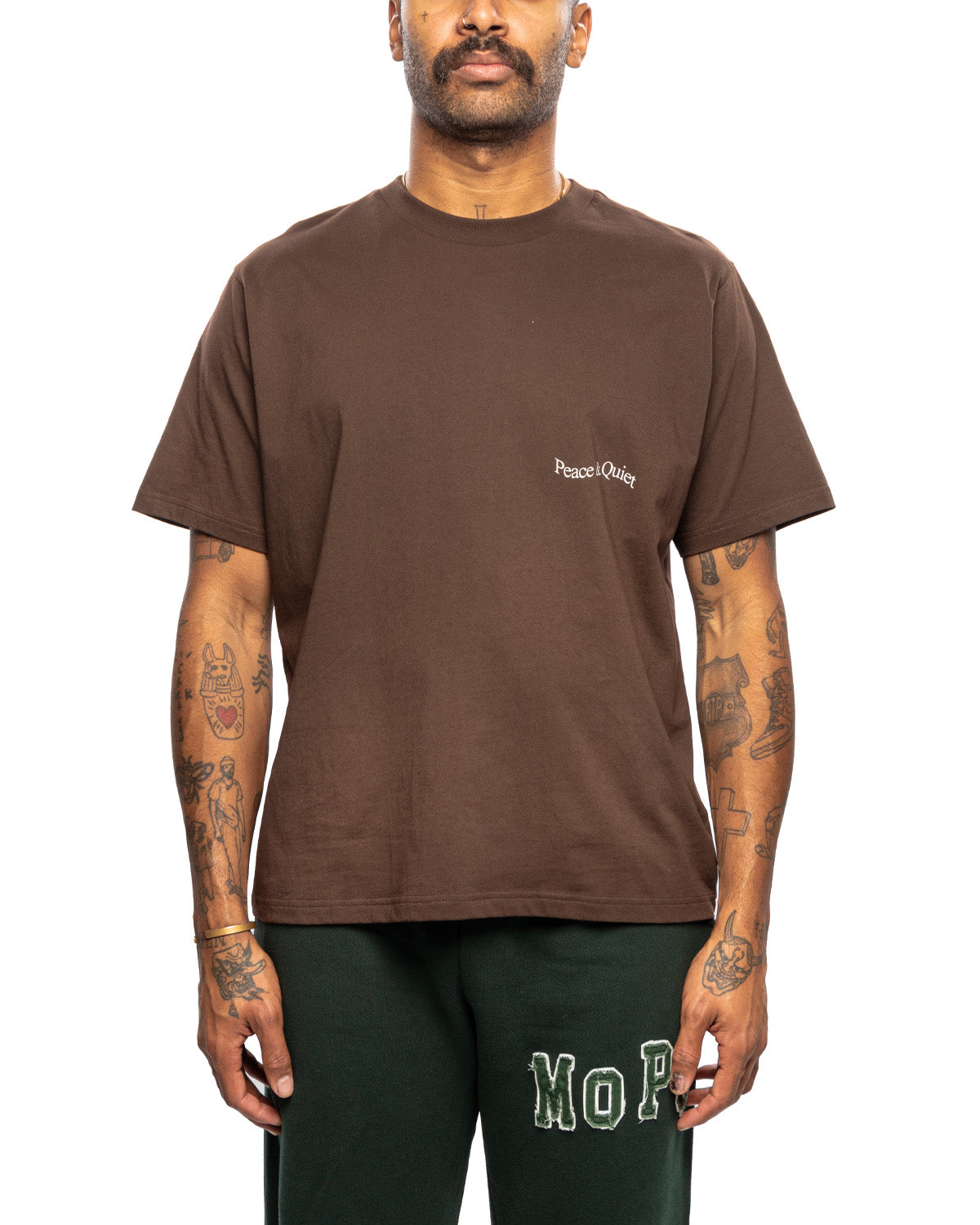 Wordmark T-Shirt Brown